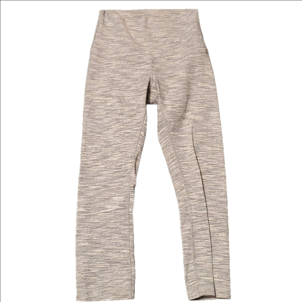 #405 Lululemon leggings gray  size 4 b247.